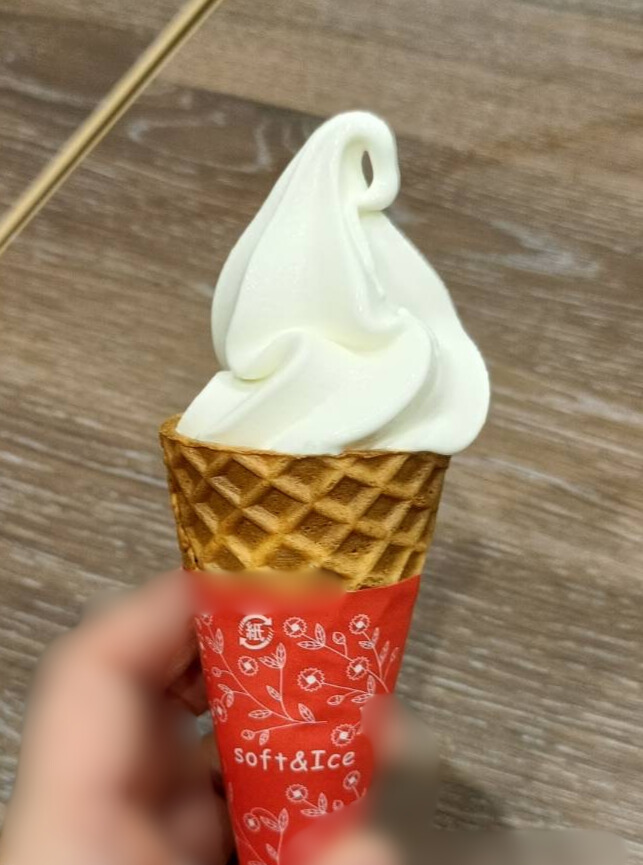 一押しのソフトクリーム100円