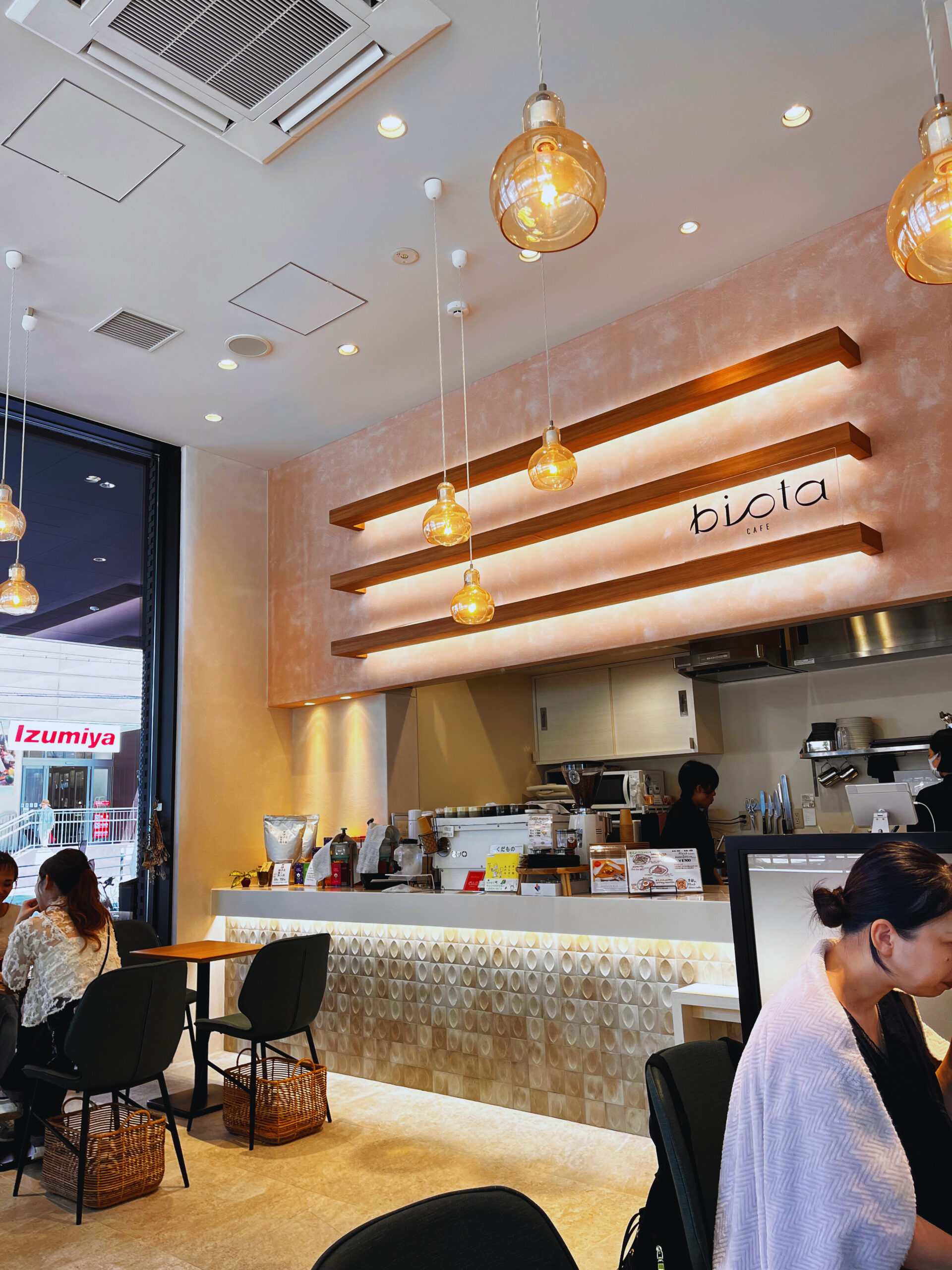 カフェ店内注文カウンター