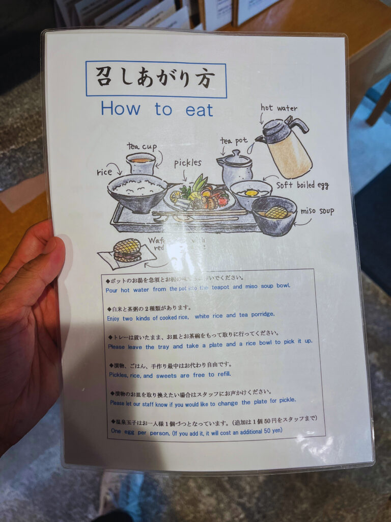 食べ方ガイド　英語