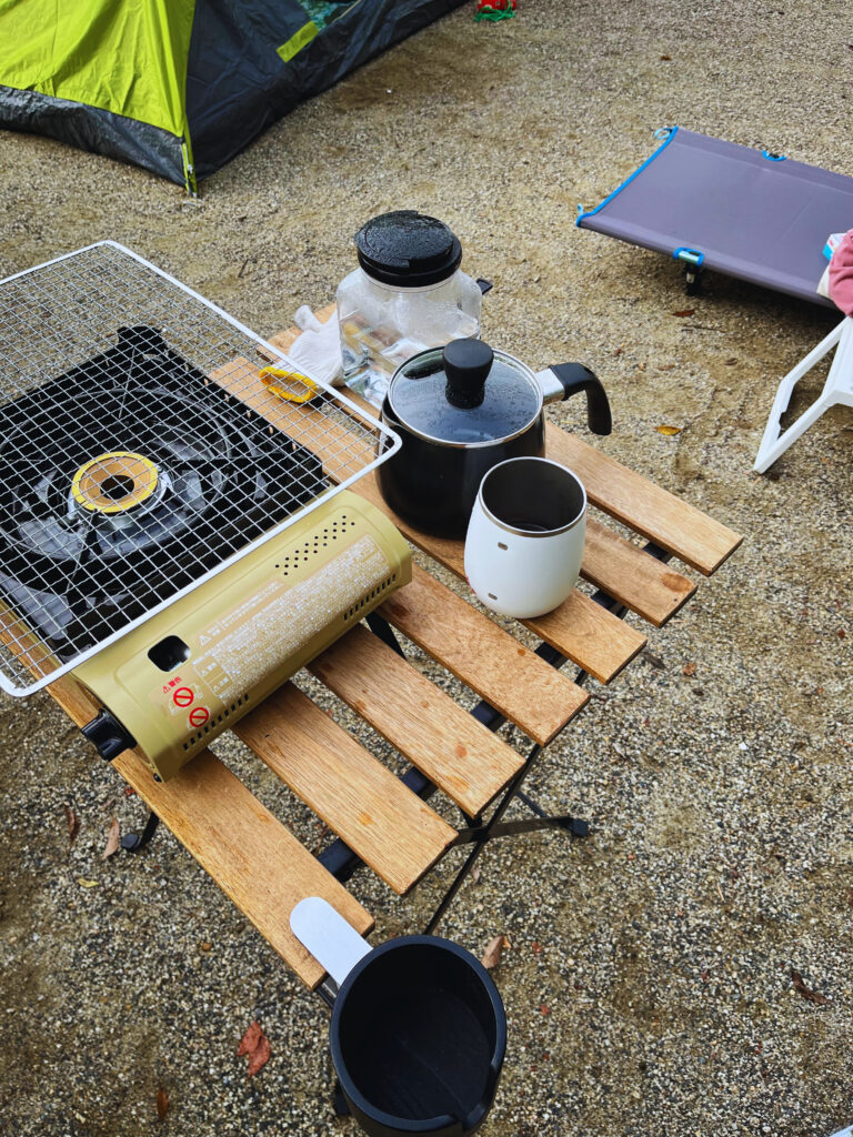 コンロのスタンバイが完了