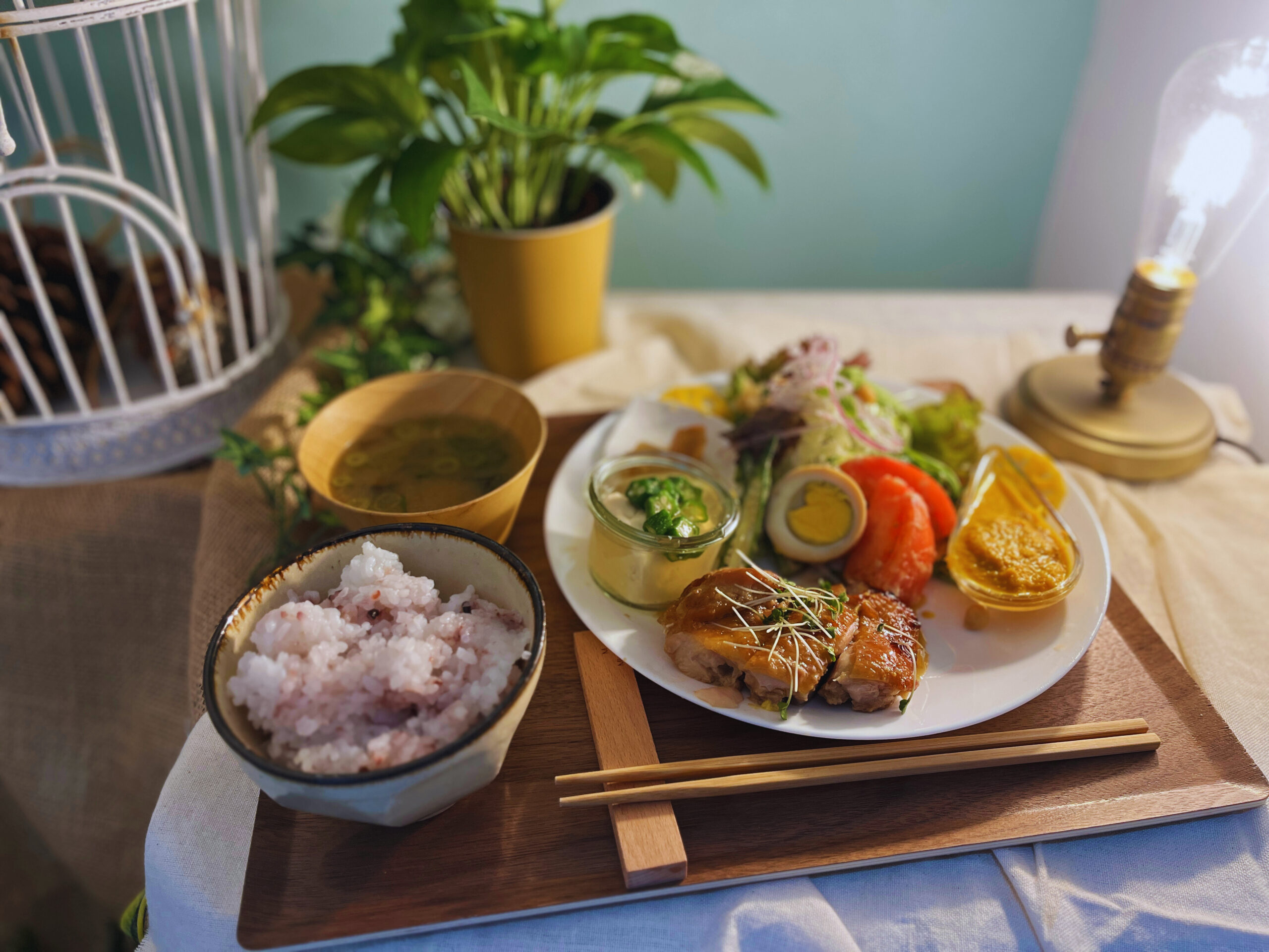 鶴見区ことりcafeの発酵ご飯ランチ