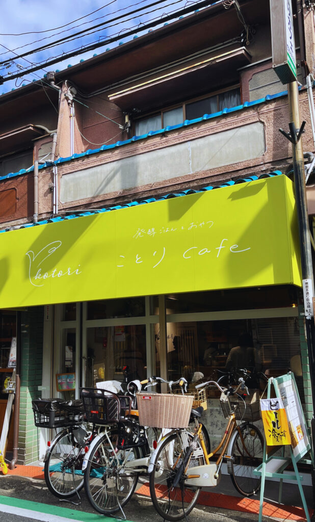 ことりカフェ看板