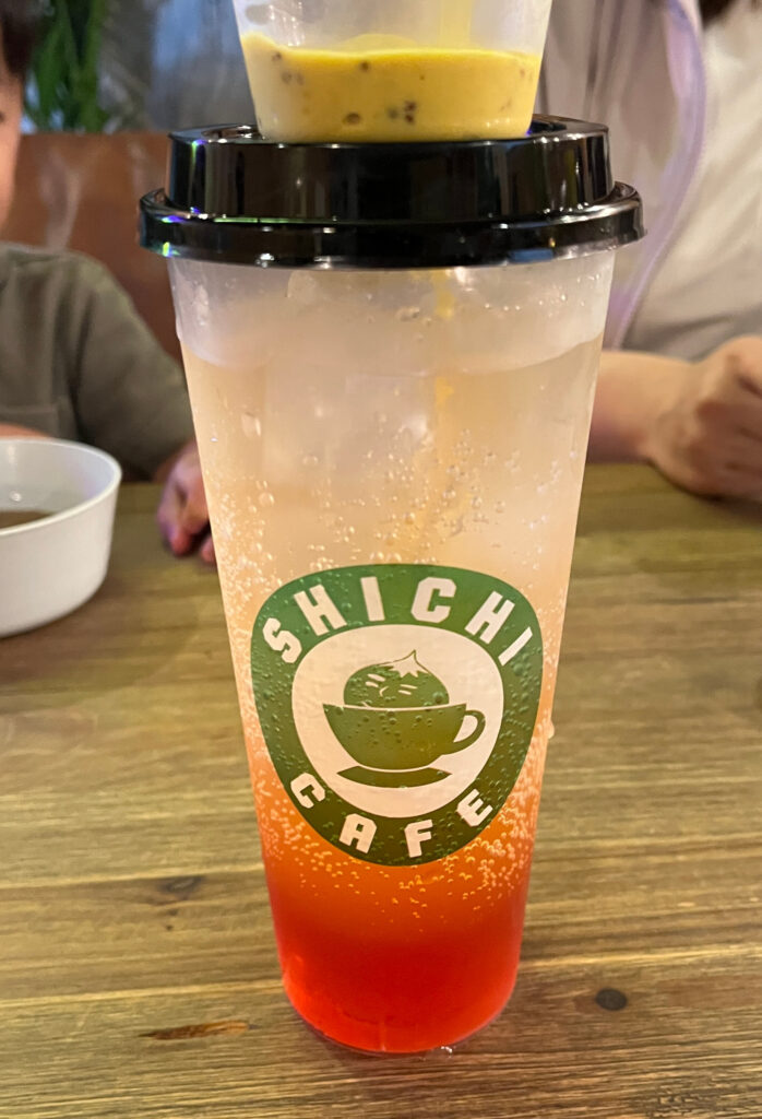 ハンバーガーのセットドリンク
