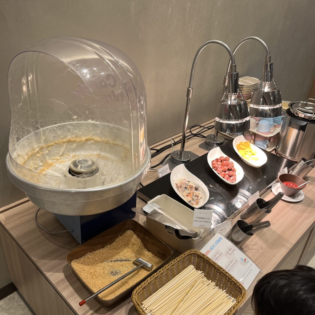 お子様向けコーナー 夕食