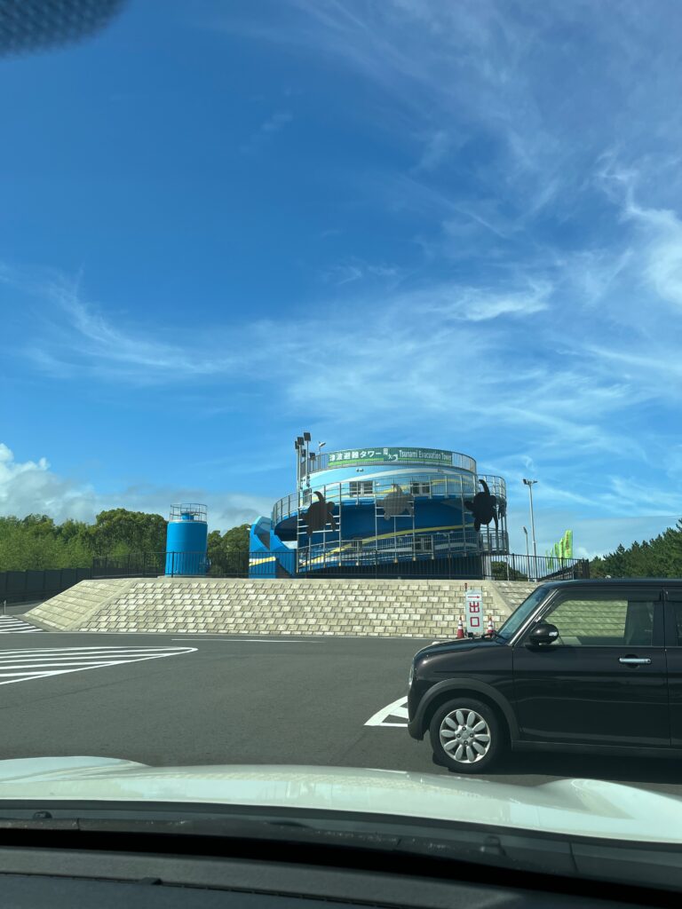 避難タワー　ウミガメ仕様
