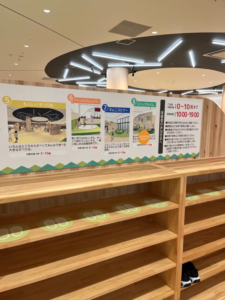靴箱とエリア情報5~8
