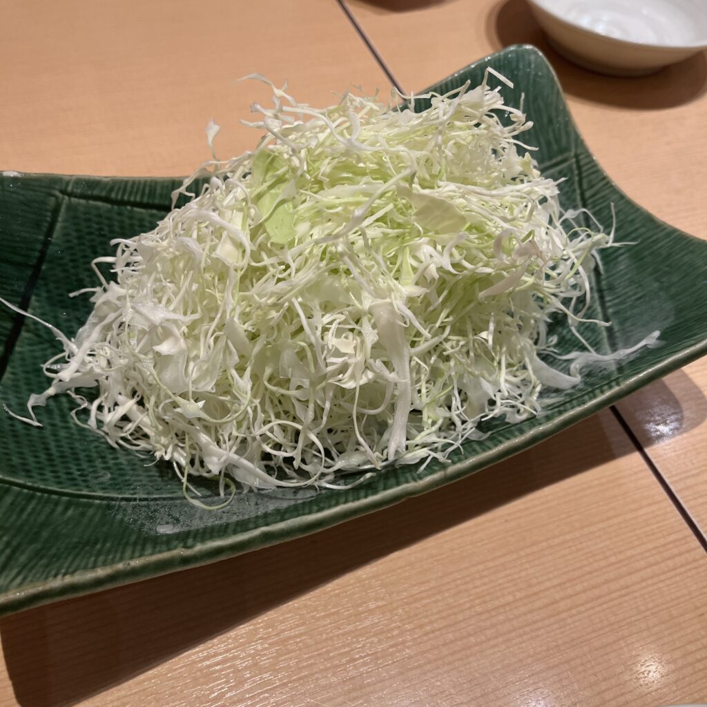 キャベツ大盛