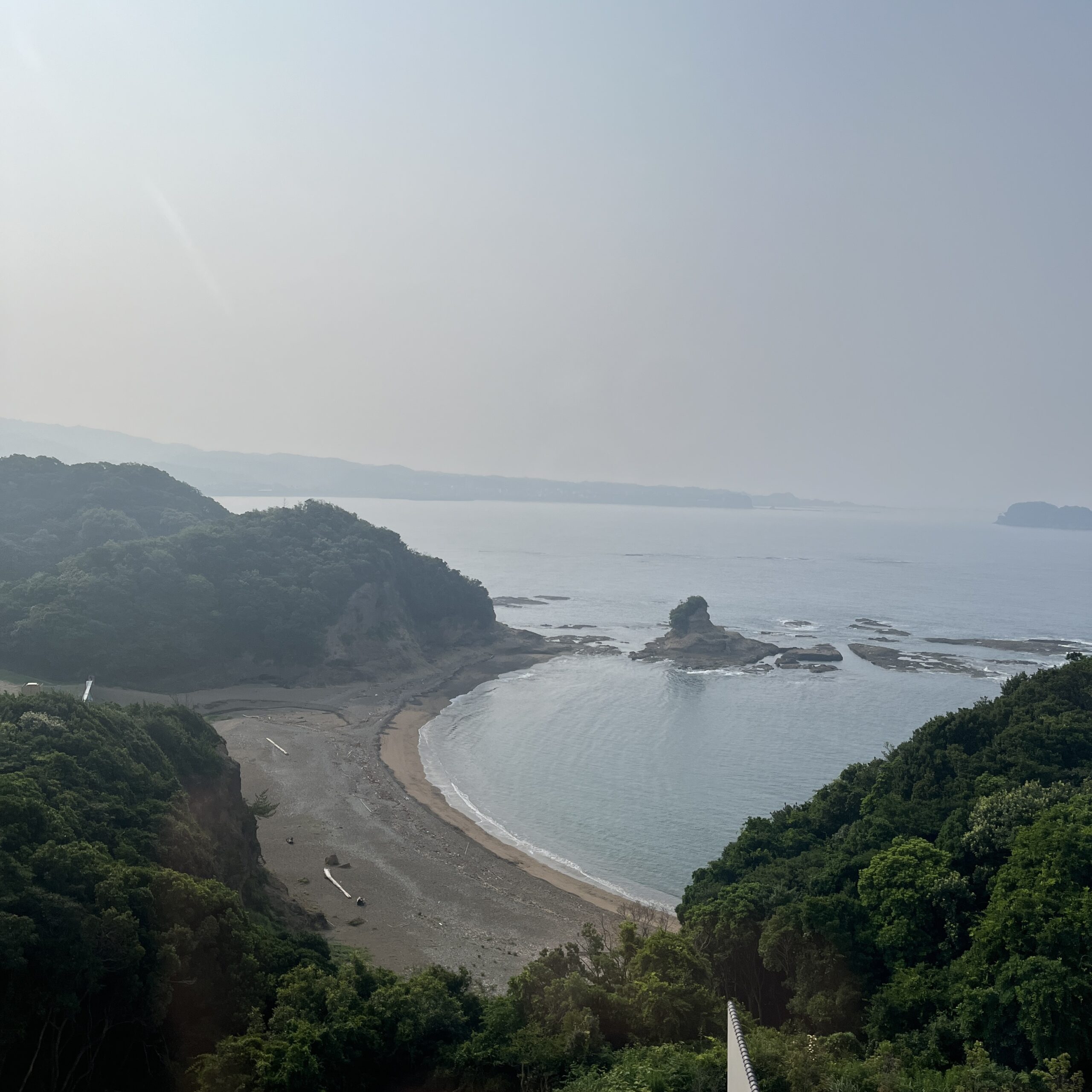 ホテルからの景色