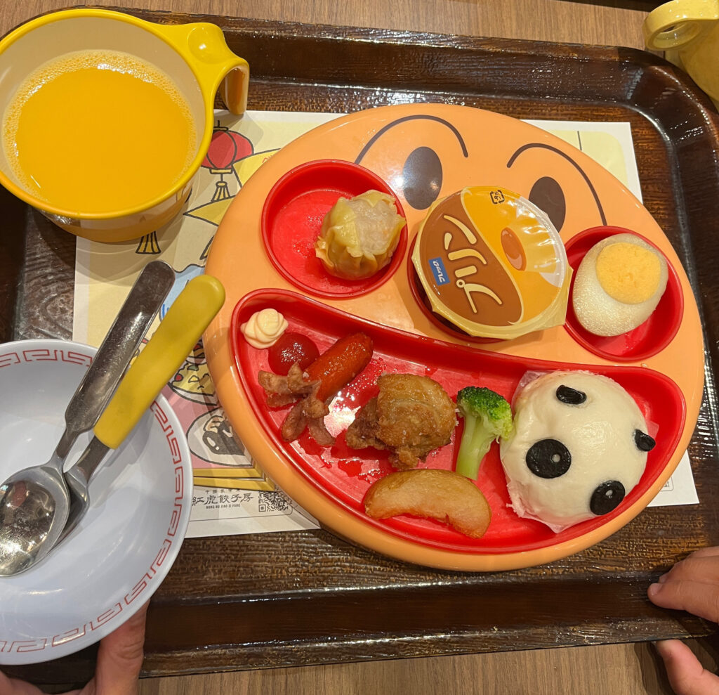 お子様セット アンパンマンプレート