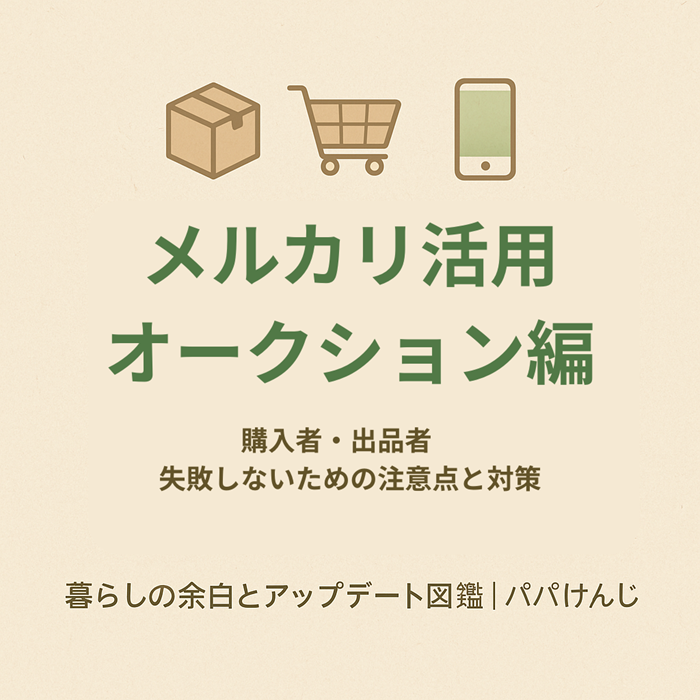 メルカリ活用　オークション編　