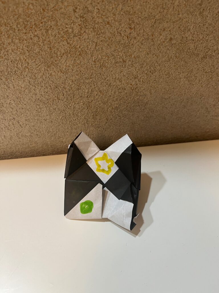 折り紙で作ったマイクラのアイテム