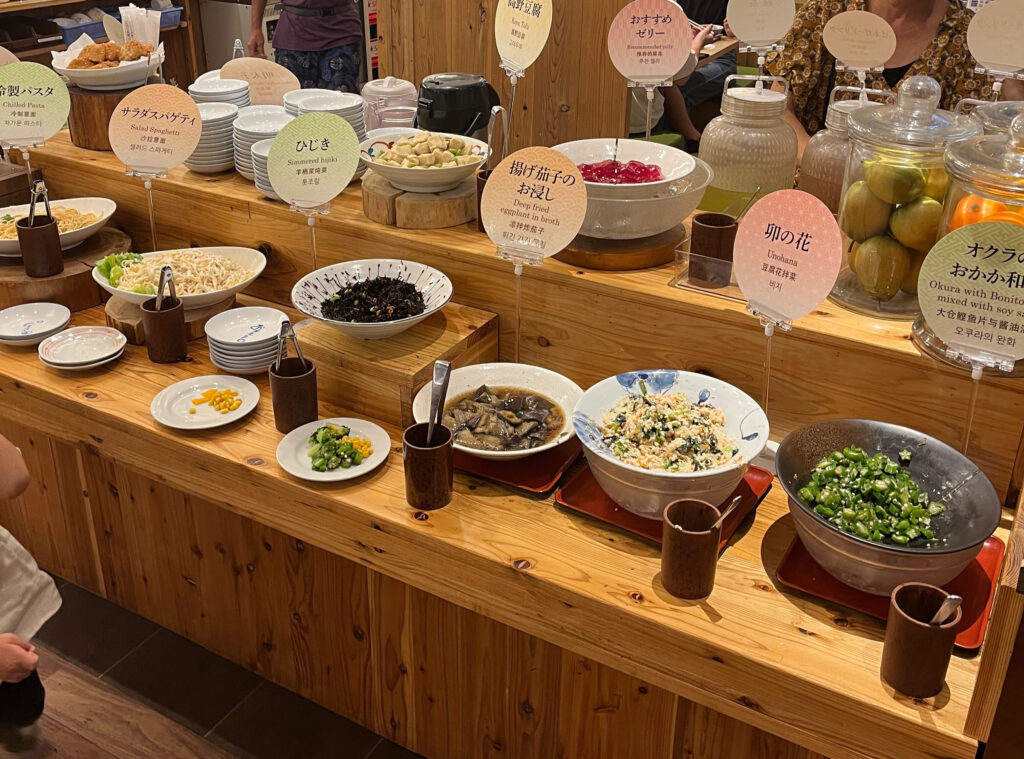 美味しそうなバイキング