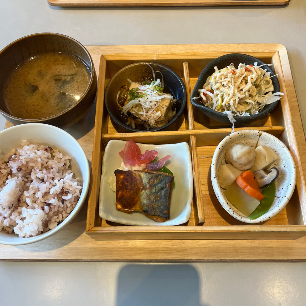 アスショクバランスボックスの定食