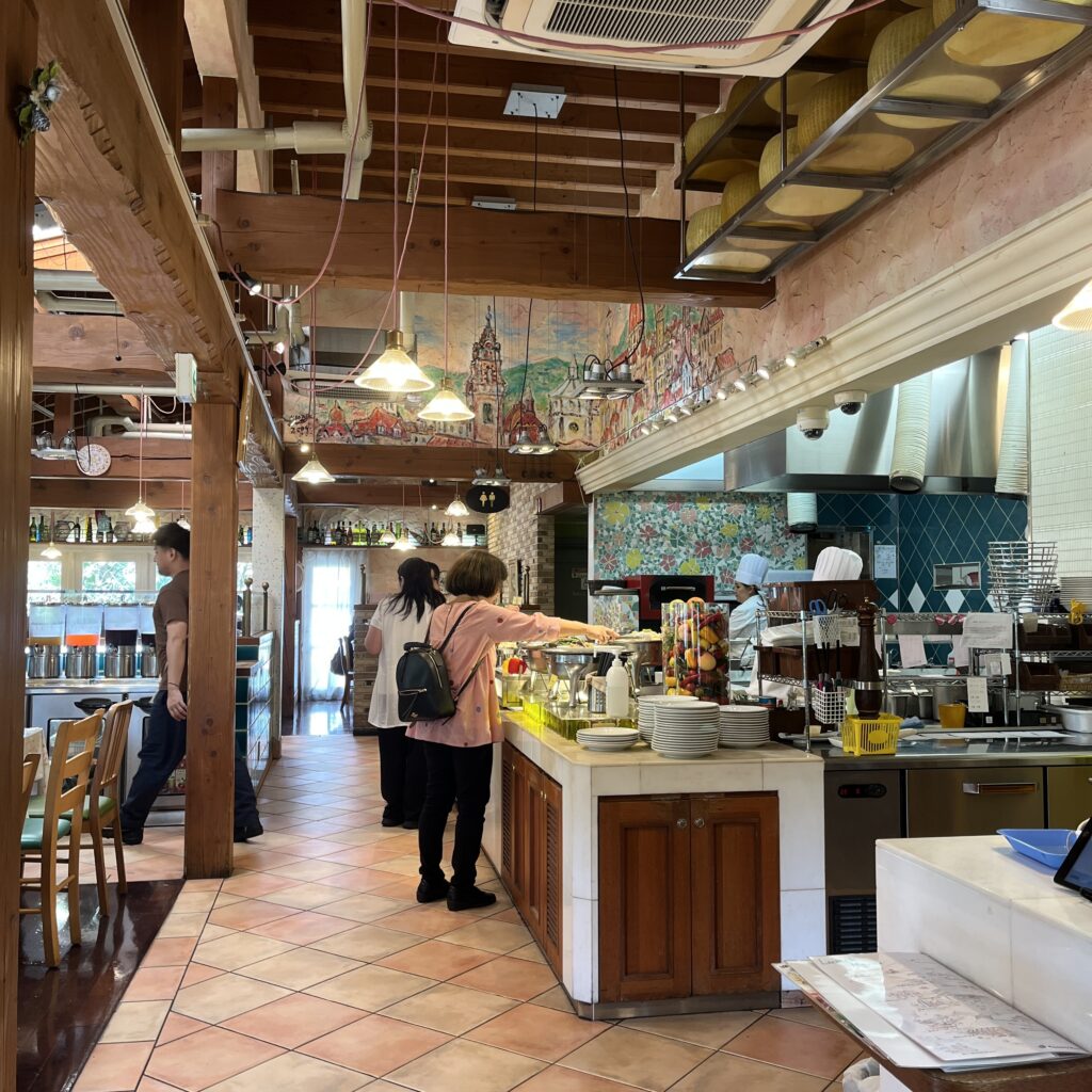 海外を思わせるおしゃれな店内