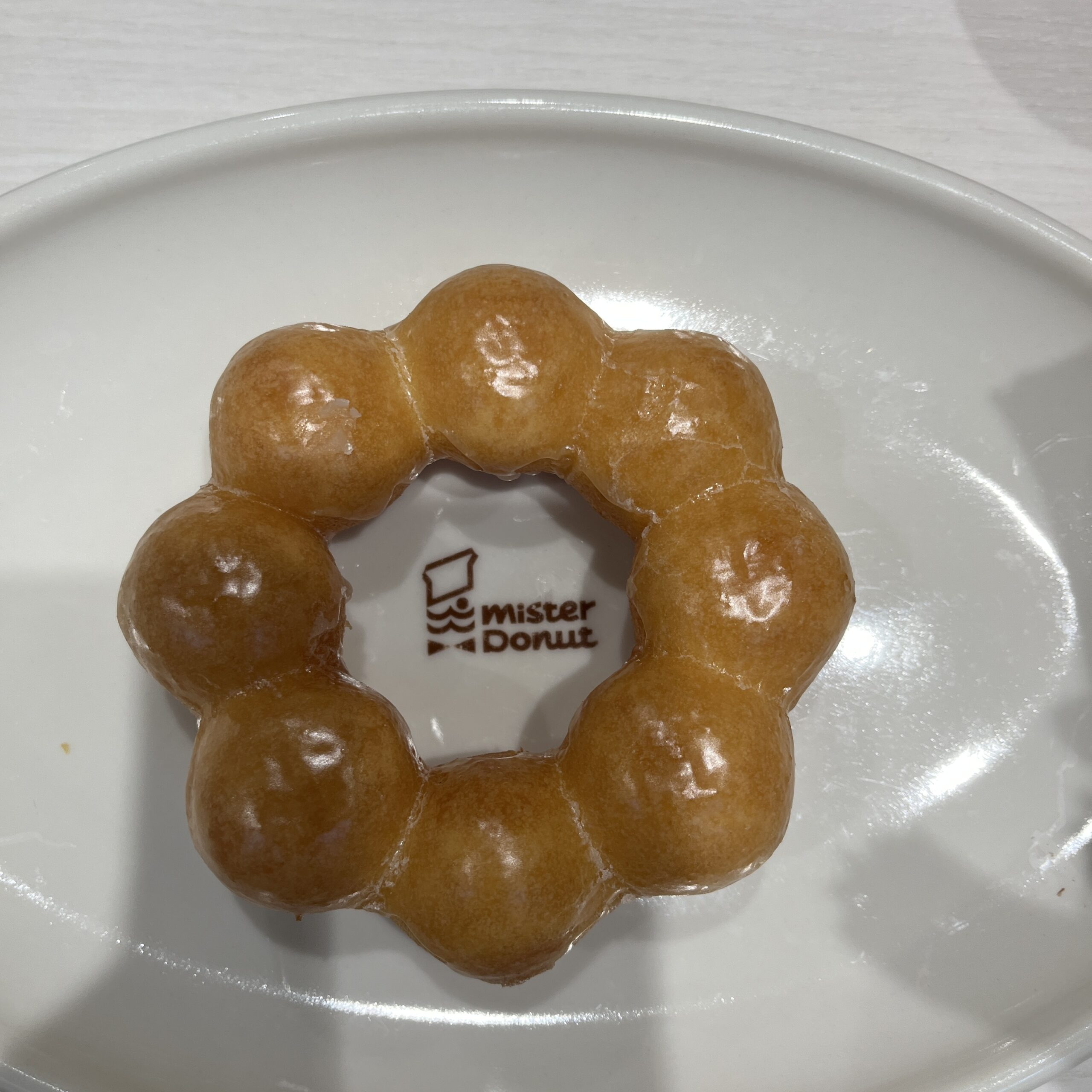 ポンデリングが美味しそうにお皿に盛られている