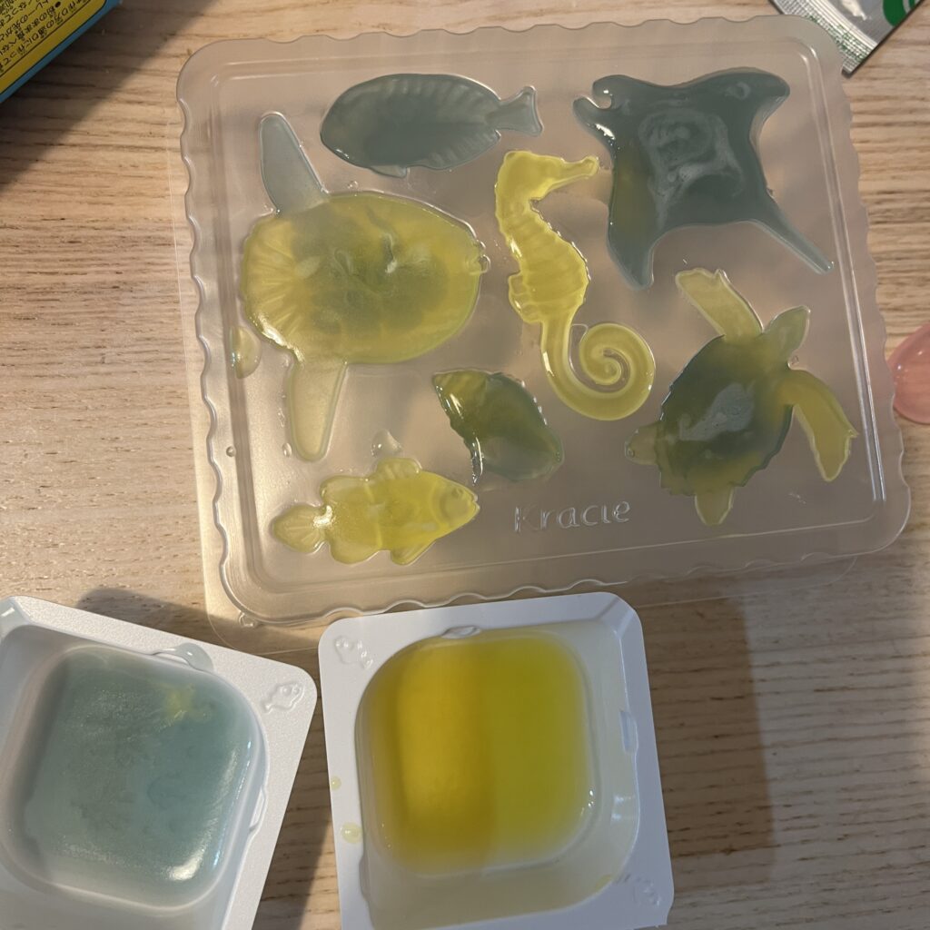 作成途中のお魚たち