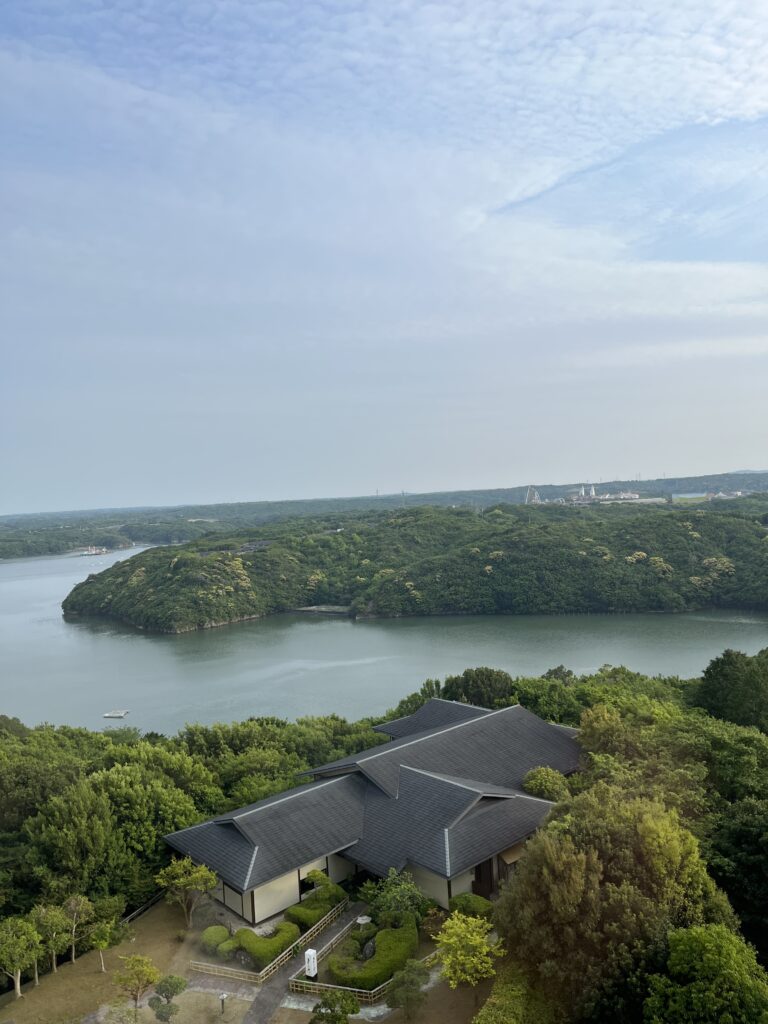 客室からの海の風景