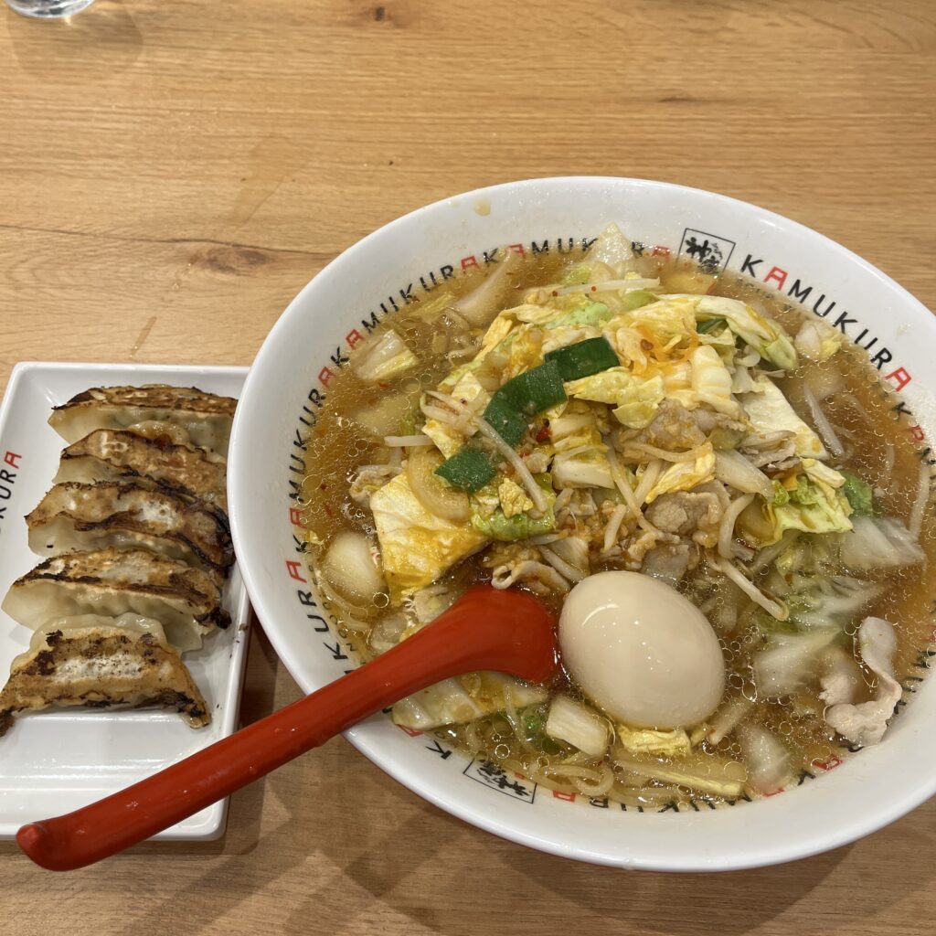 香ばし野菜のスタミナラーメン中盛