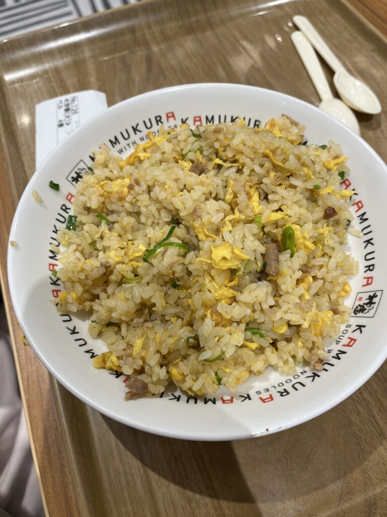 神座のチャーハン大盛