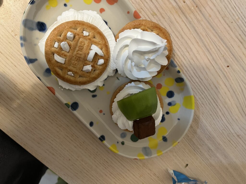 チョコキウイクッキーケーキ