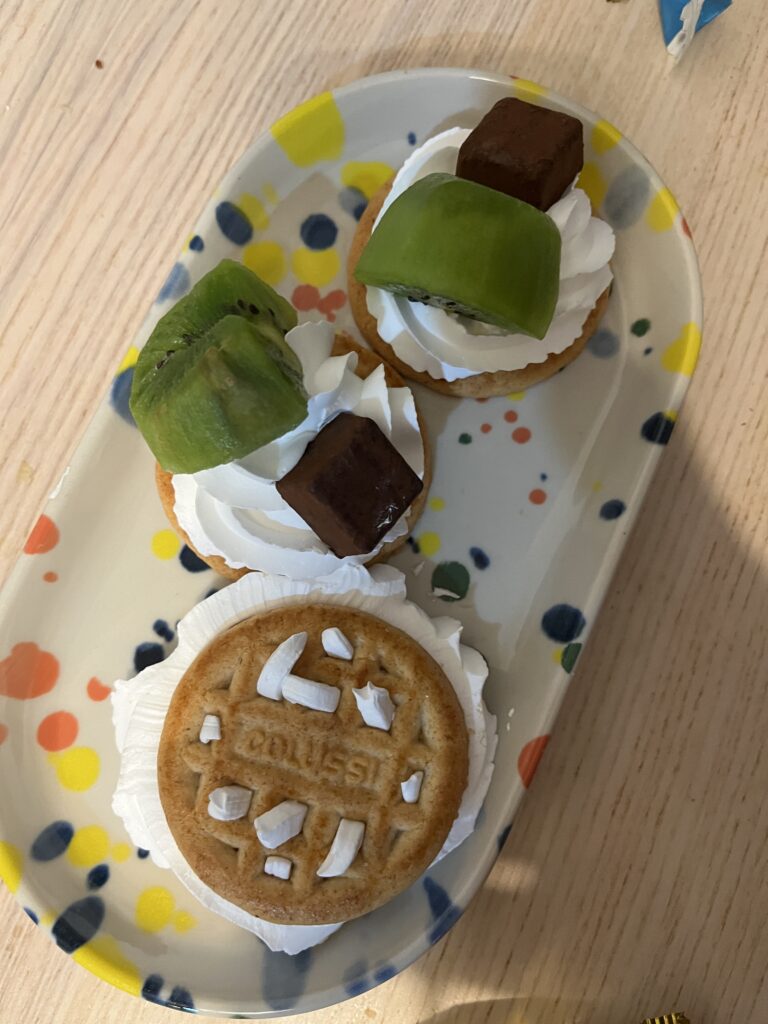 美味しそうなクッキーケーキ