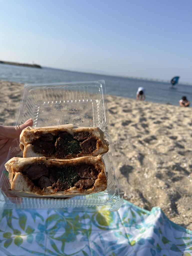 ステーキサンド