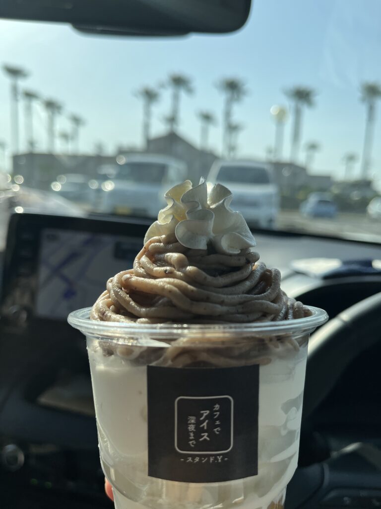 モンブランパフェ