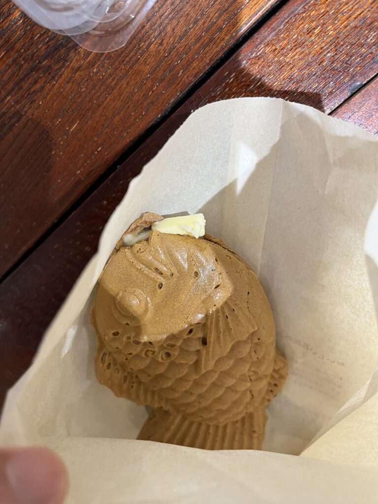 バターあんのたい焼き