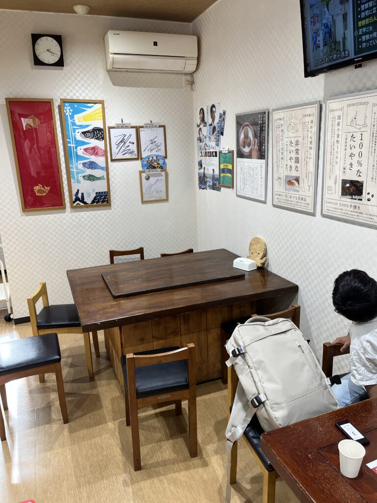 清潔な店内の様子