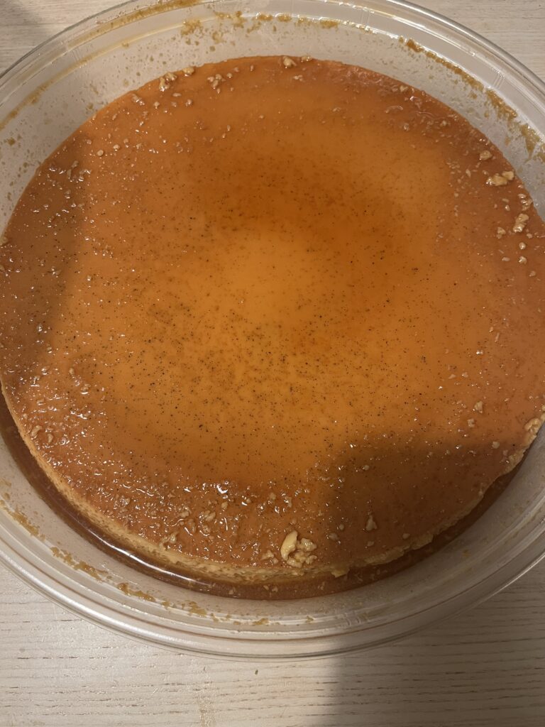 キャラメルフランを開けたところ