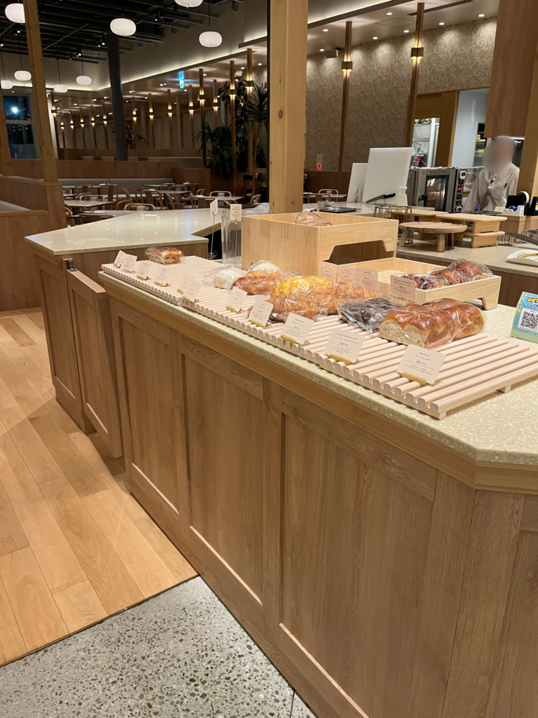 手土産用のパンコーナー