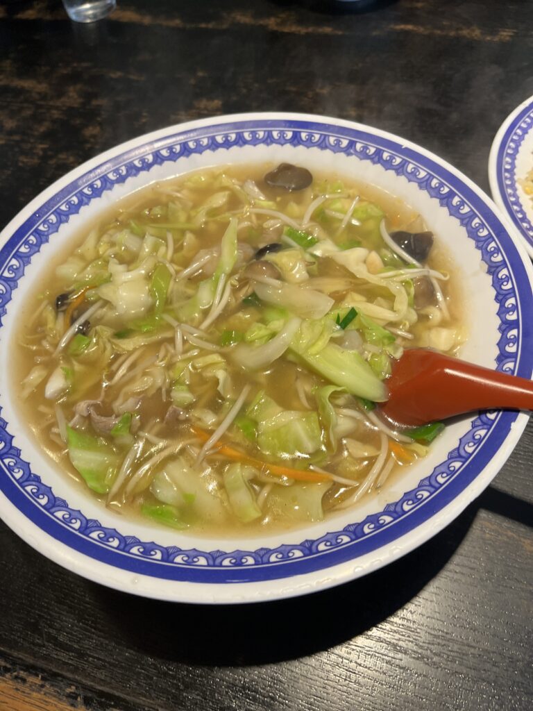 美味しそうなちゃんぽん