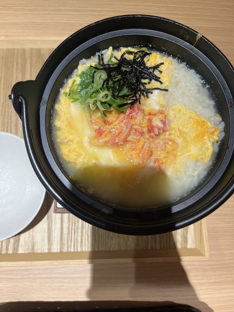 カニたまご雑炊